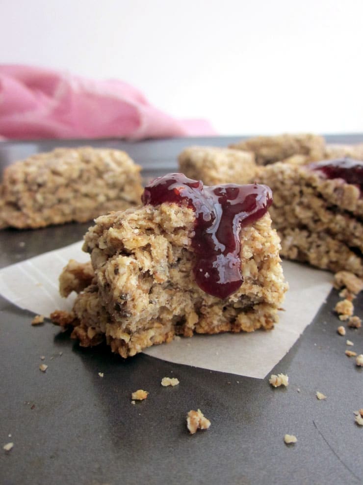 Oatmeal cookie scones