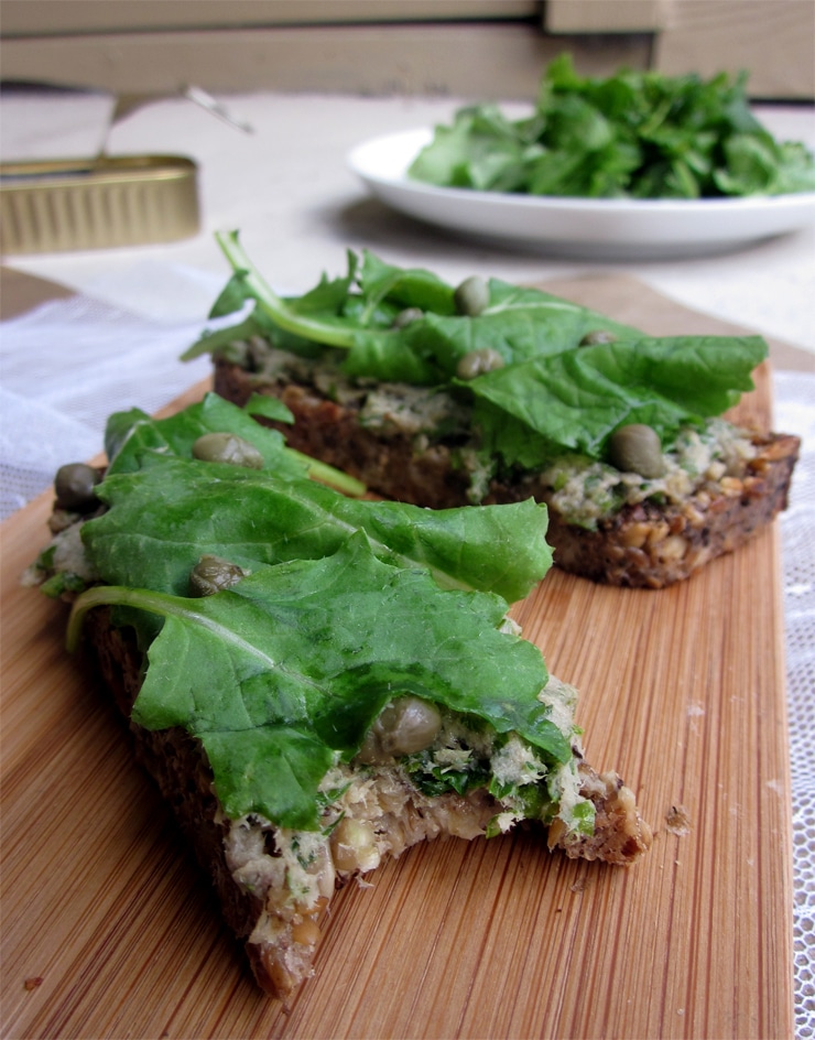 {Detox} Sardine Tartines