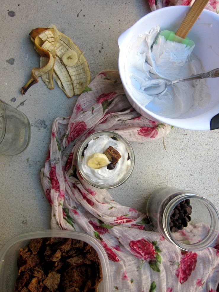 Banana Bread French Toast Parfaits