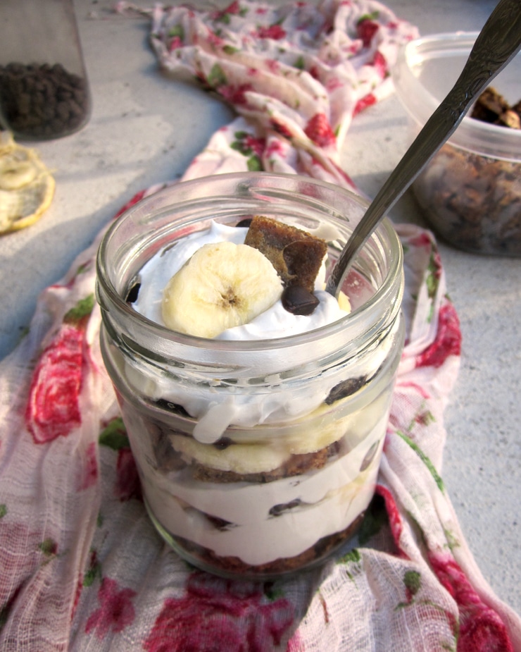 Banana Bread French Toast Parfaits