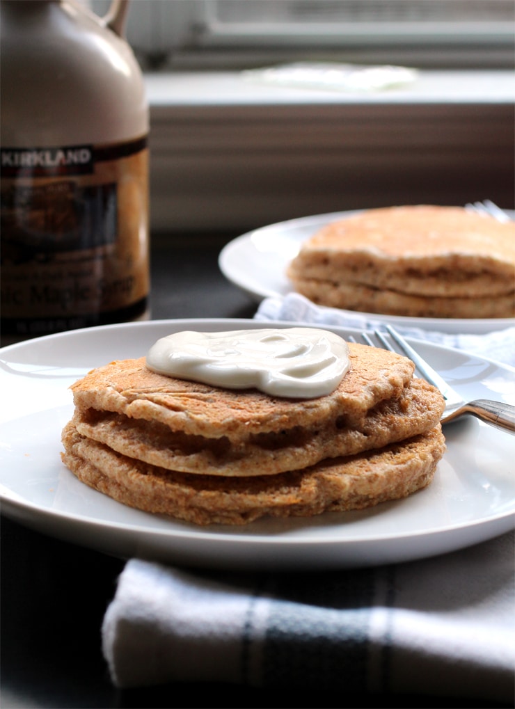 Whole Wheat Pancakes // The Pancake Princess