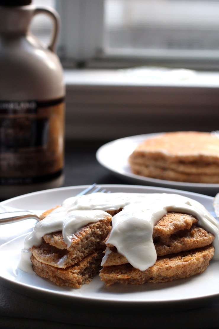 Whole Wheat Pancakes // The Pancake Princess