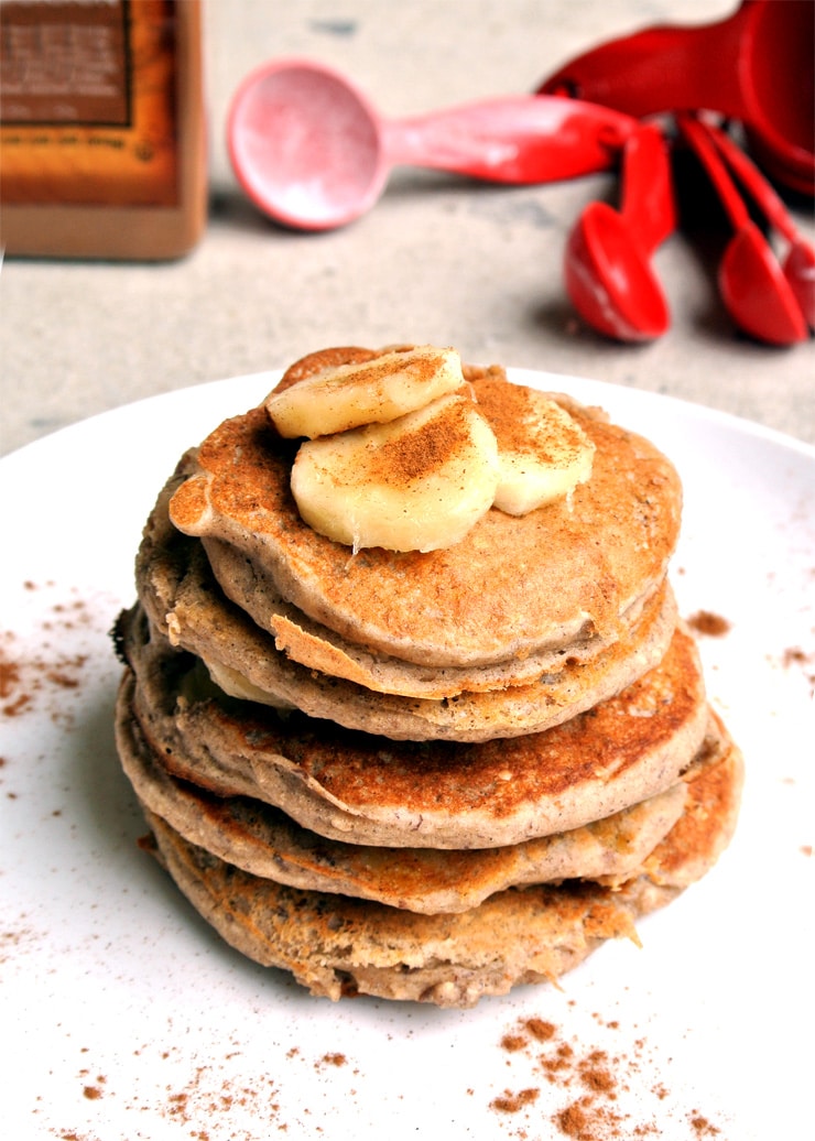 Buckwheat Banana Pancakes