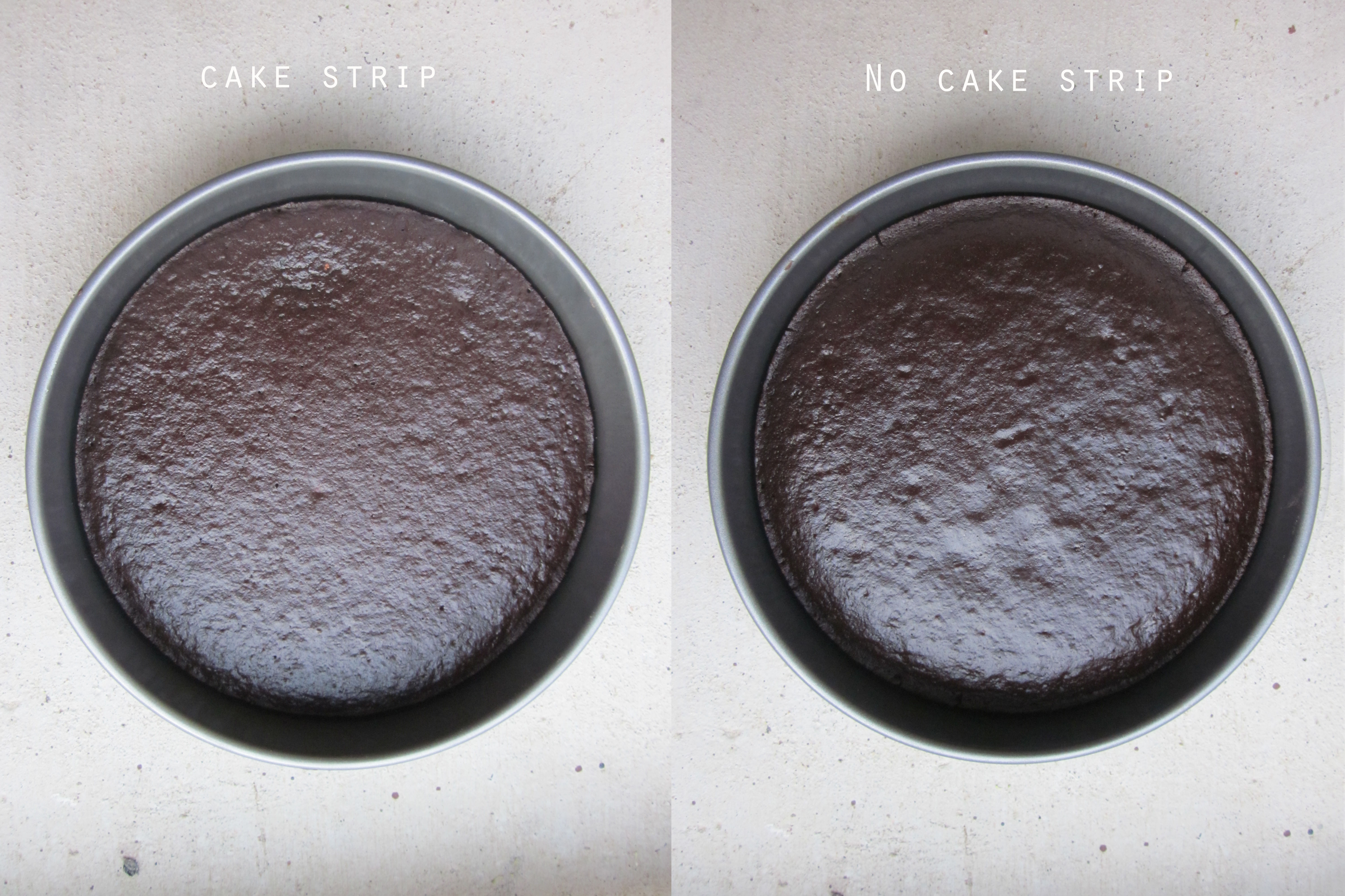 How to bake level cake layers