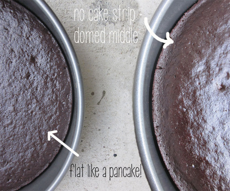 How to bake level cake layers