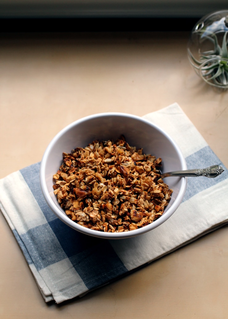 Stovetop Granola // The Pancake Princess