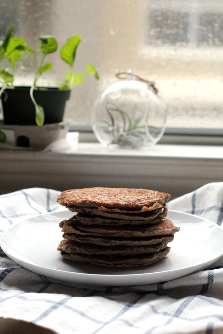 Soaked Buckwheat Pancakes // The Pancake Princess
