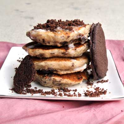 cookies and cream pancakes