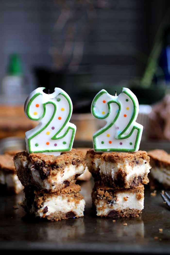 Cheesecake Cookie Bars // The Pancake Princess