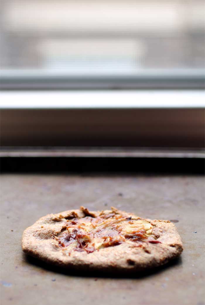 Leftover Dough Caramel Apple Galette // The Pancake Princess