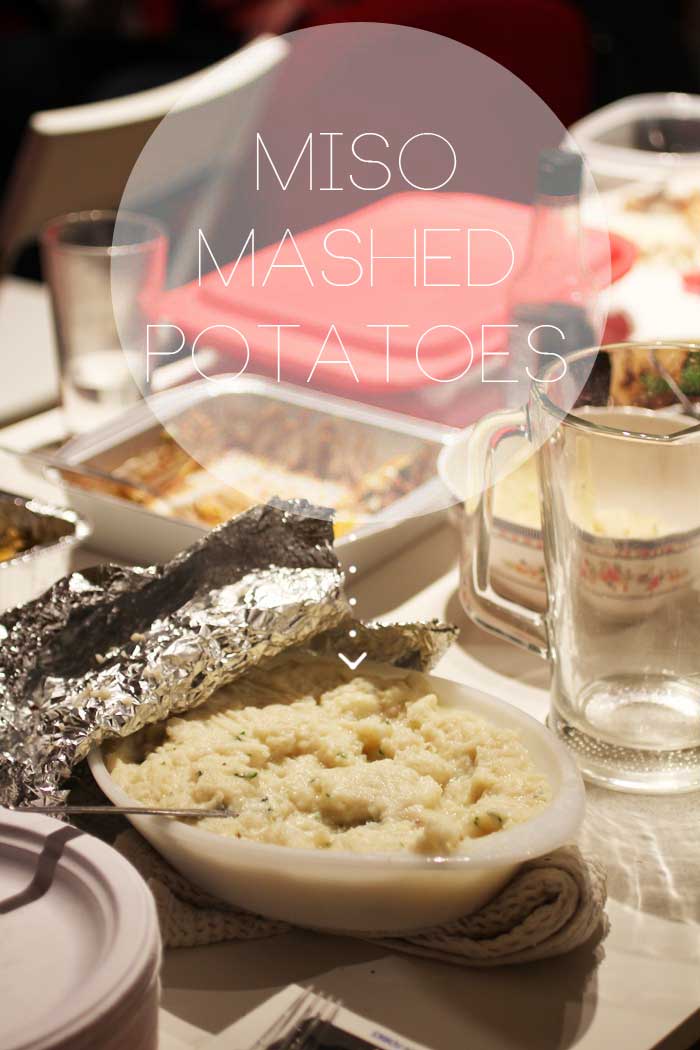Miso mashed potatoes // The Pancake Princess