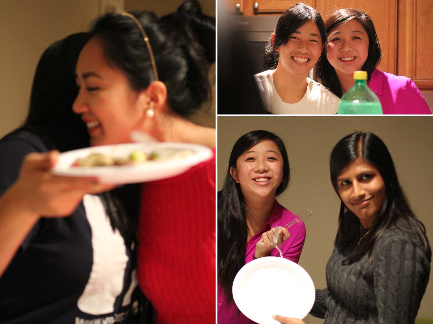 Top right: Krystal has been dubbed our honorary sister since she shares our love of food.