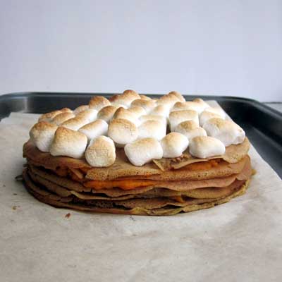 sweetpotatocasserolecrepecake