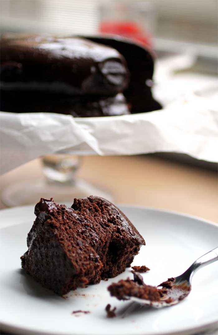 Superfood Chocolate Cake // The Pancake Princess