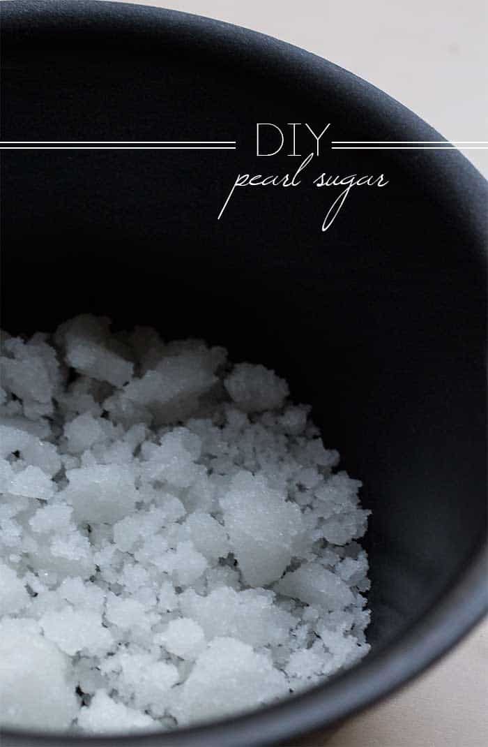 HOW TO MAKE PEARL SUGAR, SUCRE EN PERLE