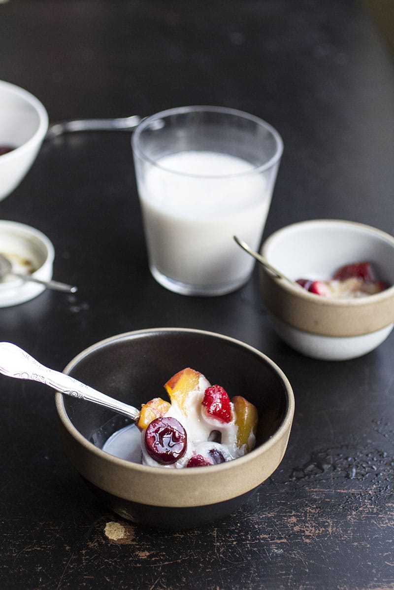 Instant 3-Ingredient Popsicle Bowls! // The Pancake Princess
