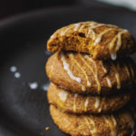 vegan aquafaba pumpkin cookie