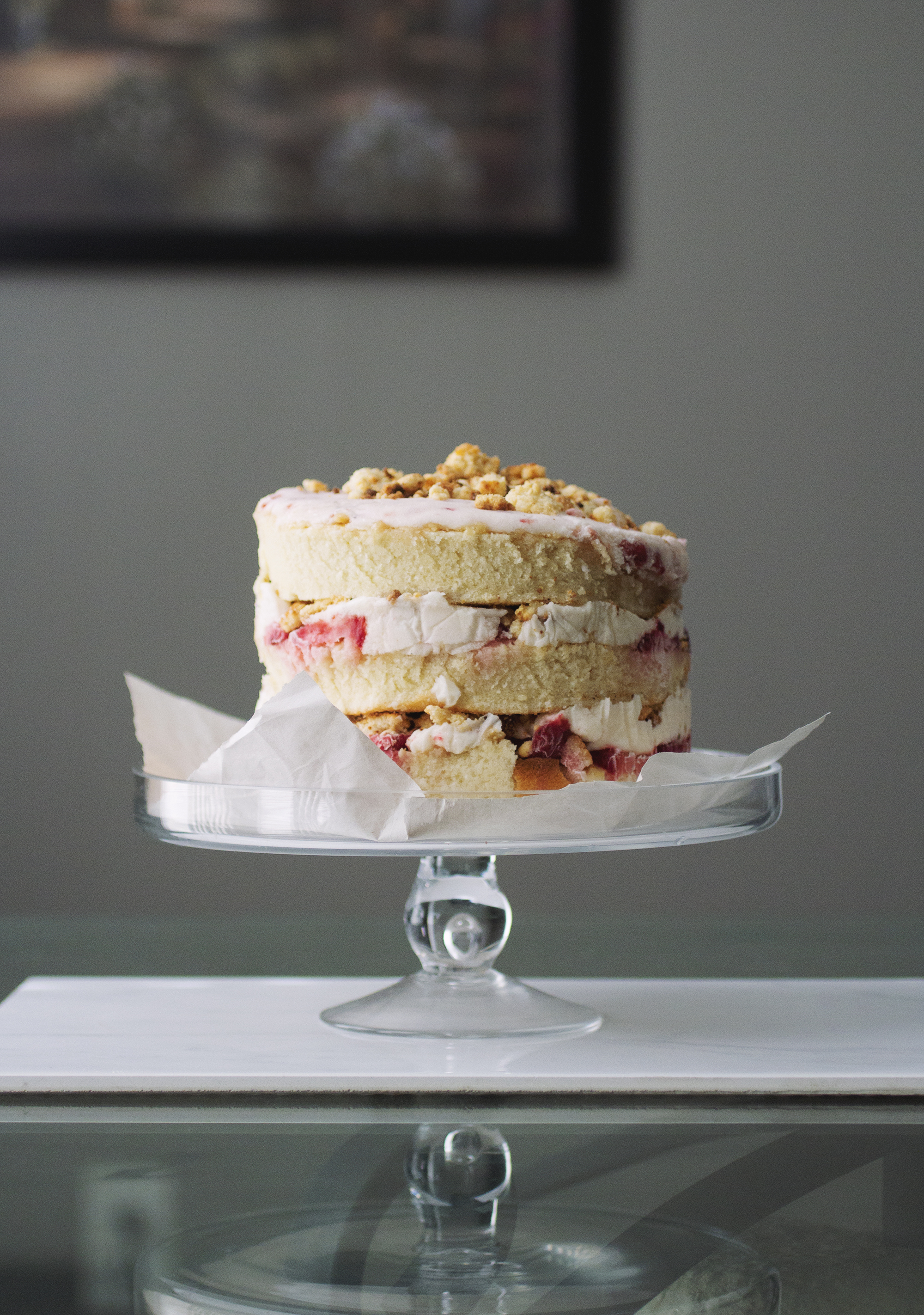 Strawberry Momofuku Cake // The Pancake Princess