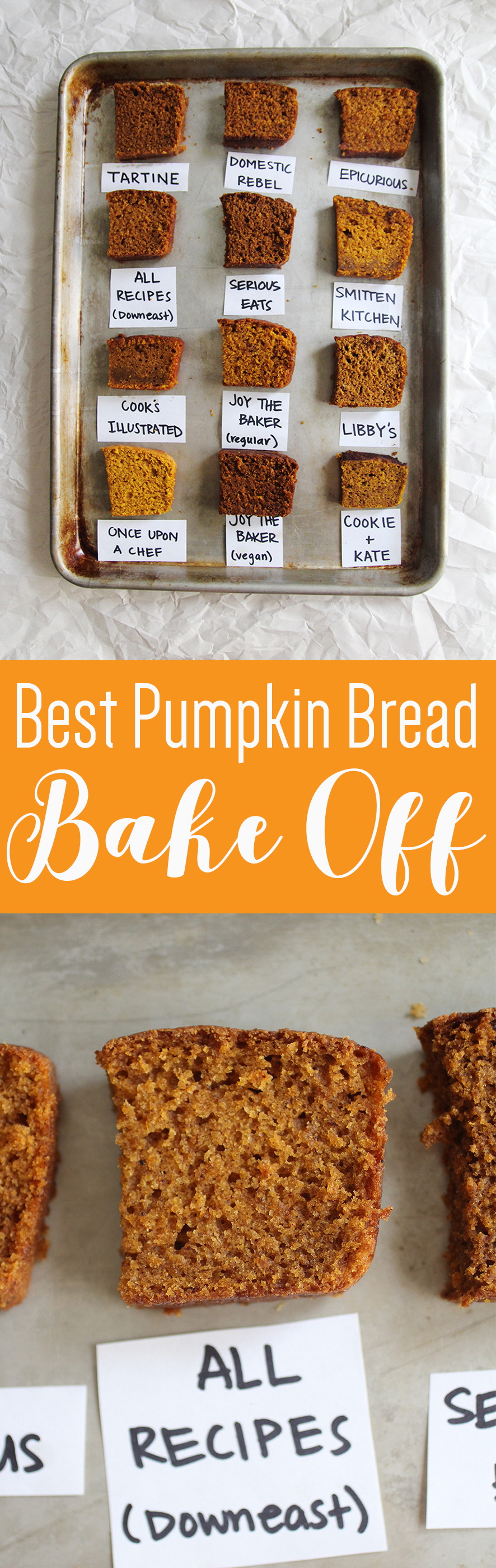 We baked 12 different pumpkin breads to find the best on the web!