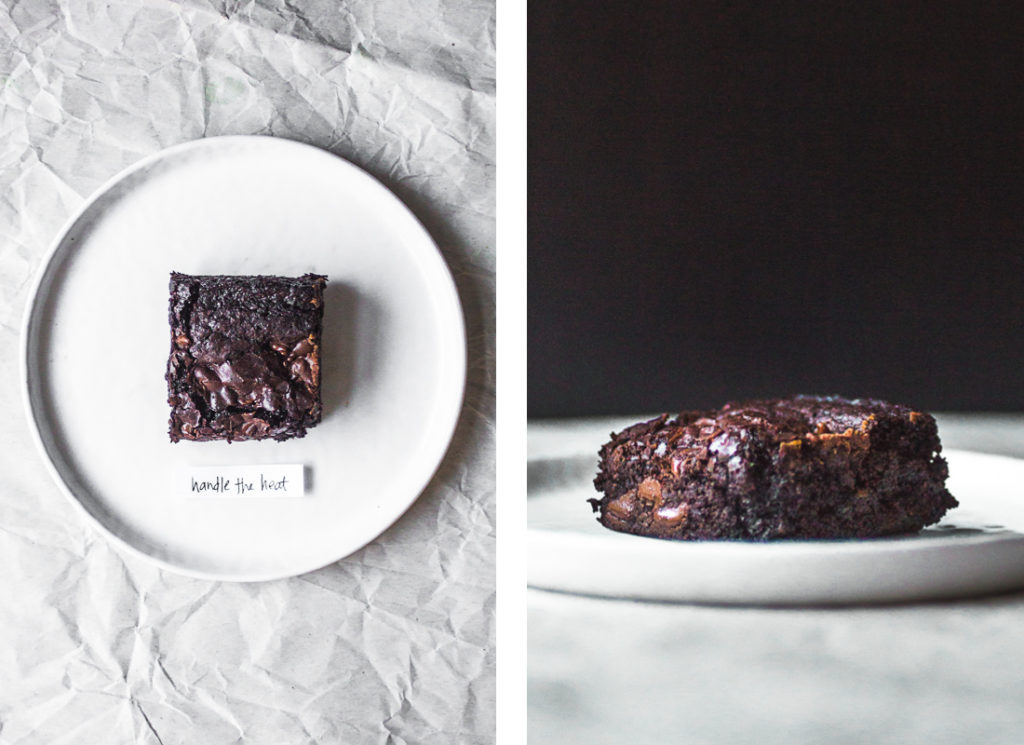 Handle the Heat brownies.