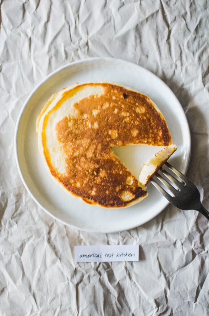 America's Test Kitchen pancakes