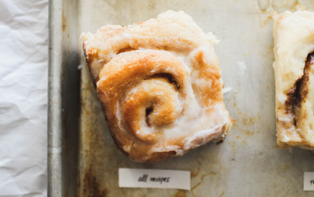 All Recipes cinnamon roll.