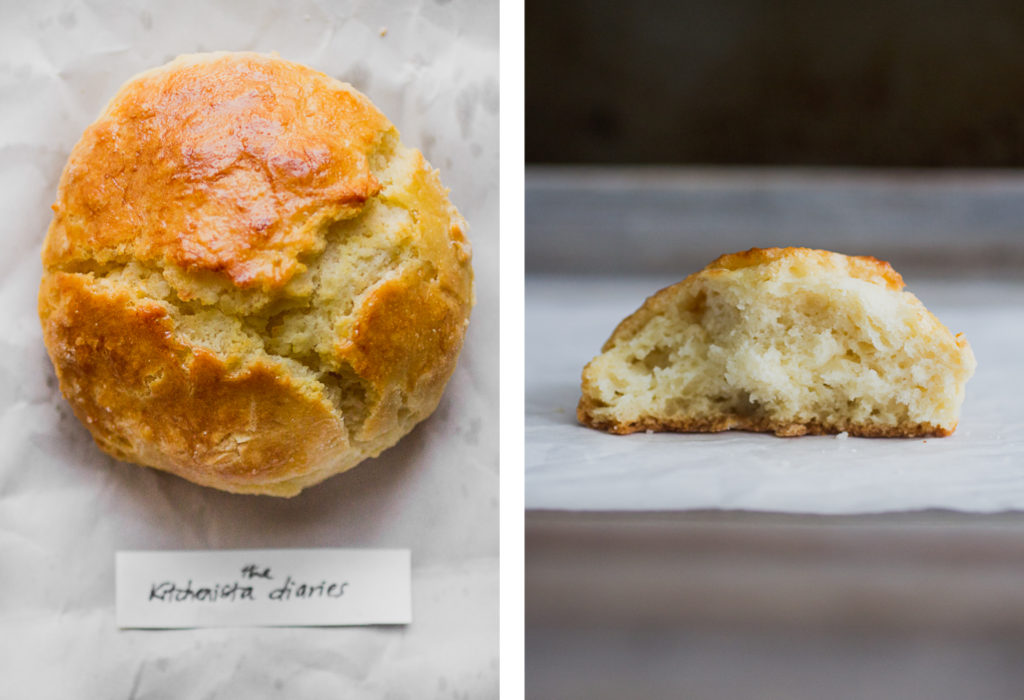 Overhead view and cross section of the kitchenista diaries biscuit recipe for biscuit recipe bake off