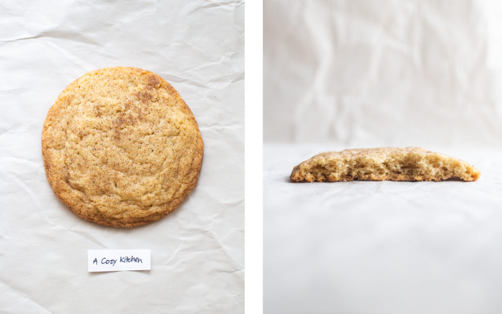 a cozy kitchen chai snickerdoodle