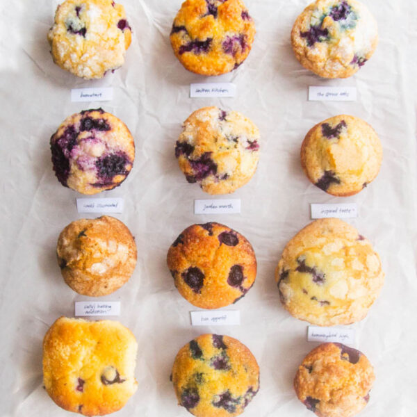 12 blueberry muffins