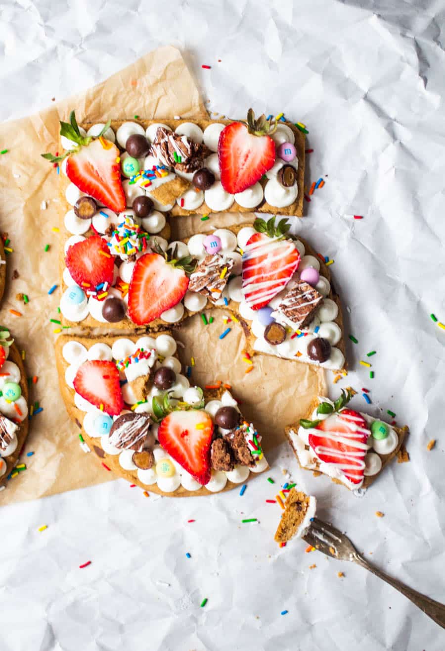 How to Make a Number Cookie Cake-image