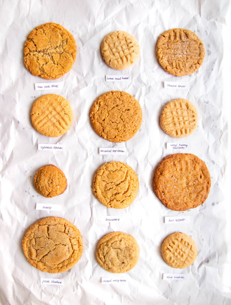 12 peanut butter cookies