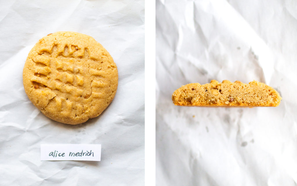 alice medrich peanut butter cookie