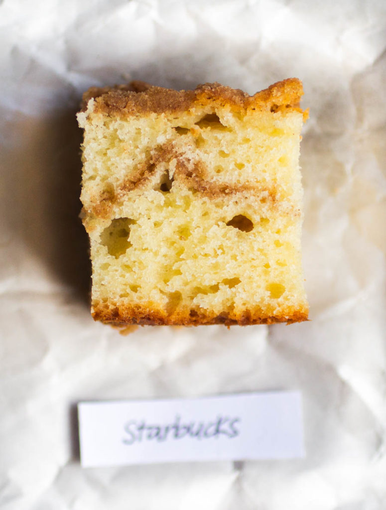 Starbucks Coffee Cake // The Pancake Princess