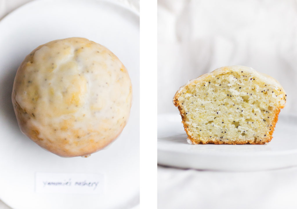 lemon poppy seed muffin yammie's noshery