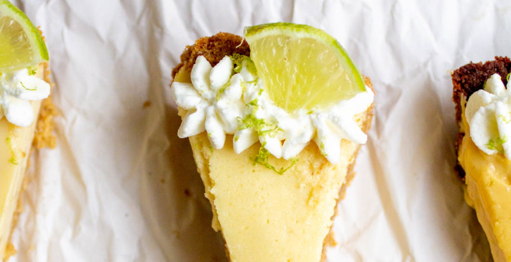 key lime pie slice