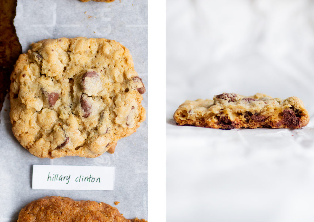 The Best Oatmeal Chocolate Chip Cookie Bake Off - Hillary Clinton