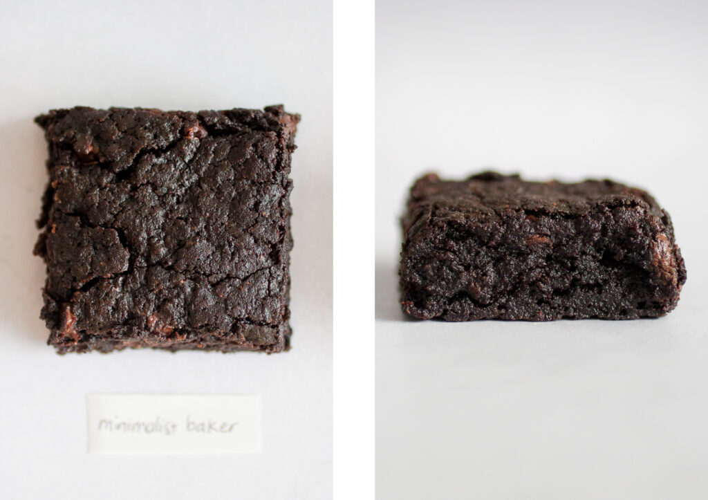 minimalist baker vegan brownies.