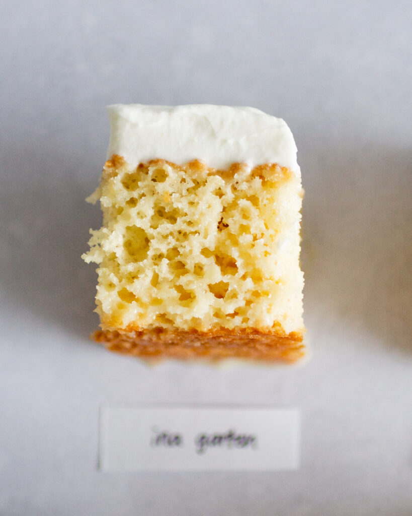 Ina Garten tres leches cake.