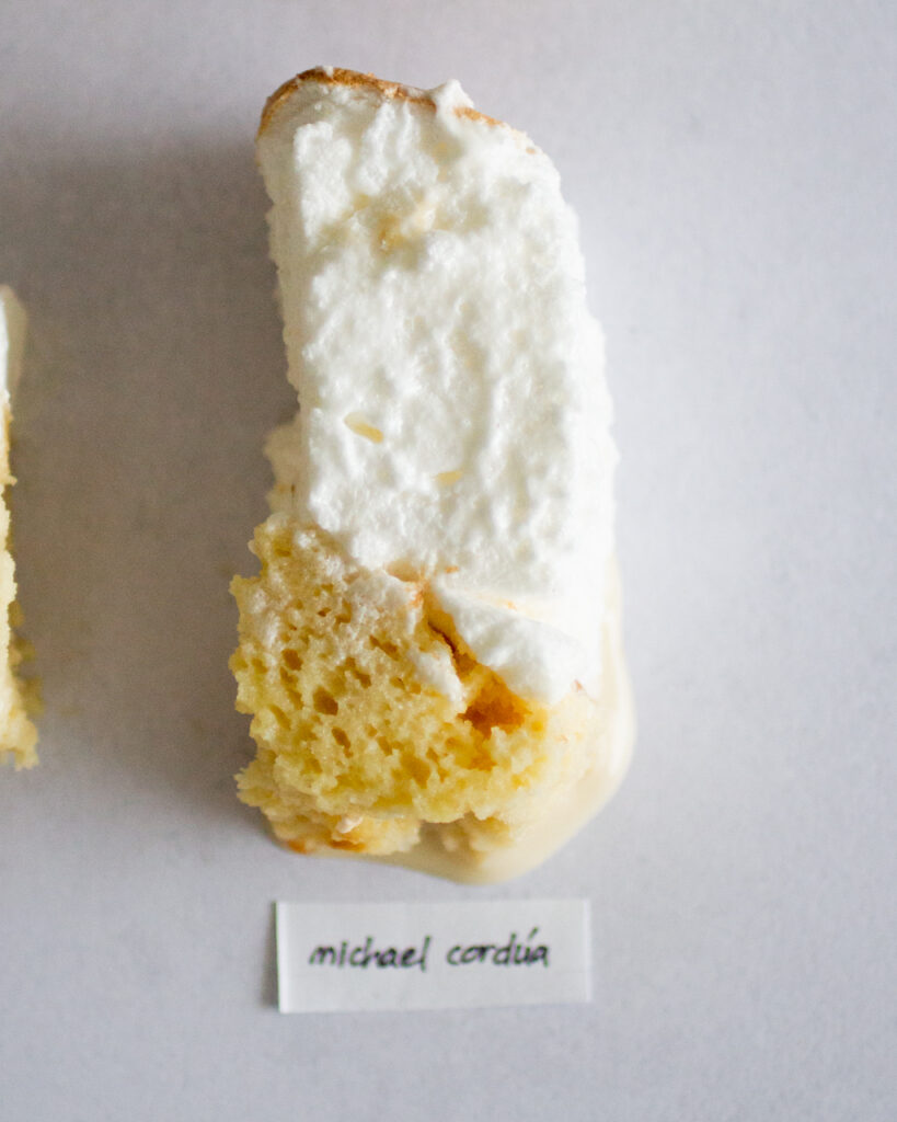 Michael Cordua tres leches cake.
