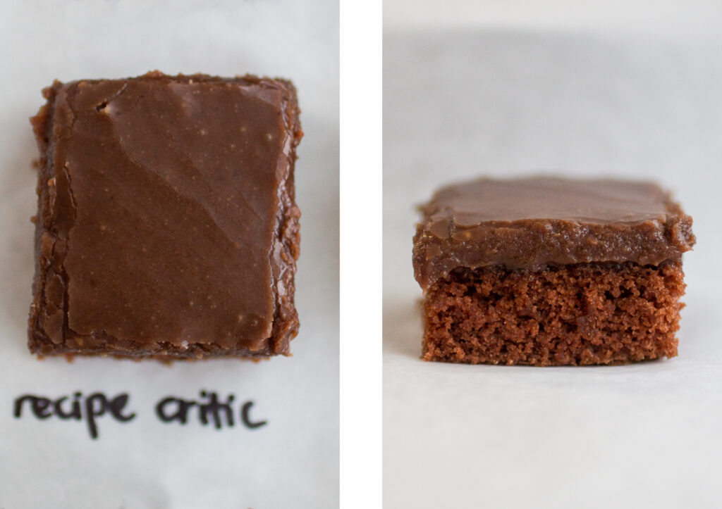 Recipe Critic Texas sheet cake.