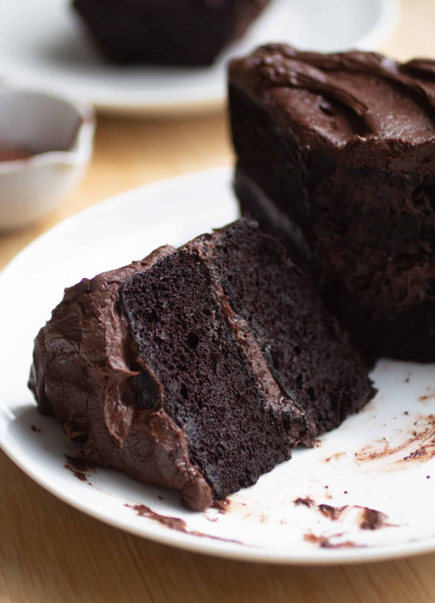 Flourless Black Bean Chocolate Cake (gluten-free!)-image