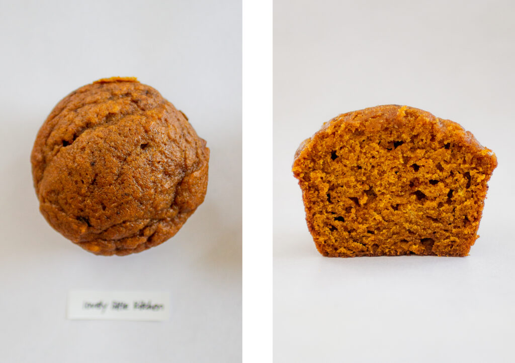 Lovely Little Kitchen pumpkin muffin.