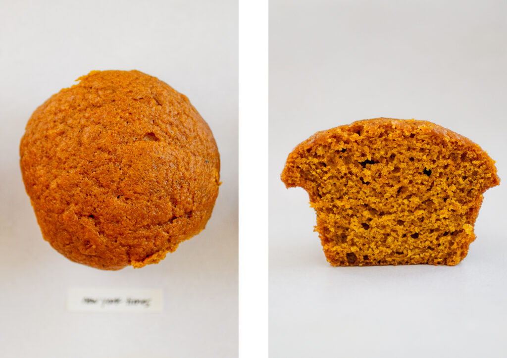 New York Times pumpkin muffin.