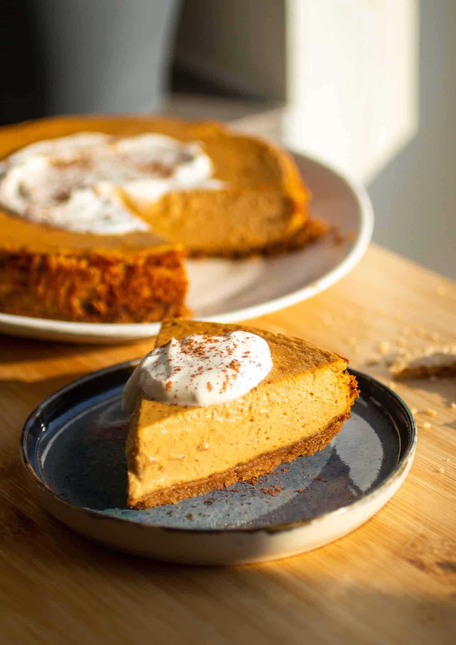 Pumpkin Cottage Cheese Cheesecake-image