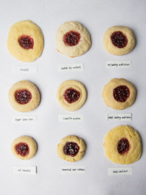 Best Thumbprint Cookie Bake Off