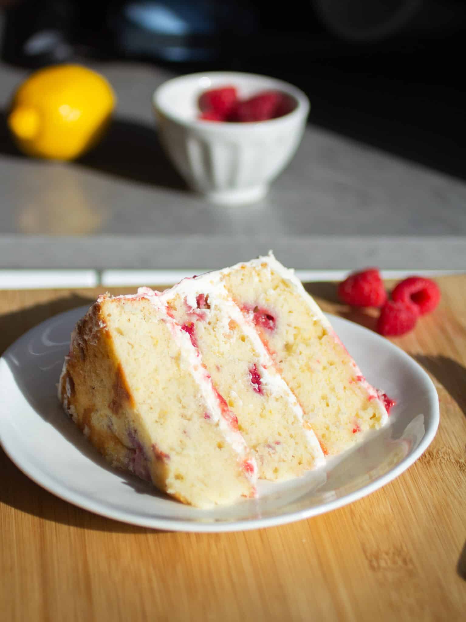 Lemon Raspberry Cake-image