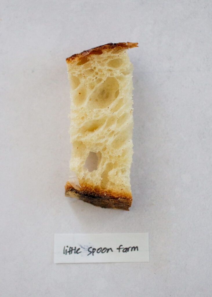 Little Spoon Farm sourdough bread.