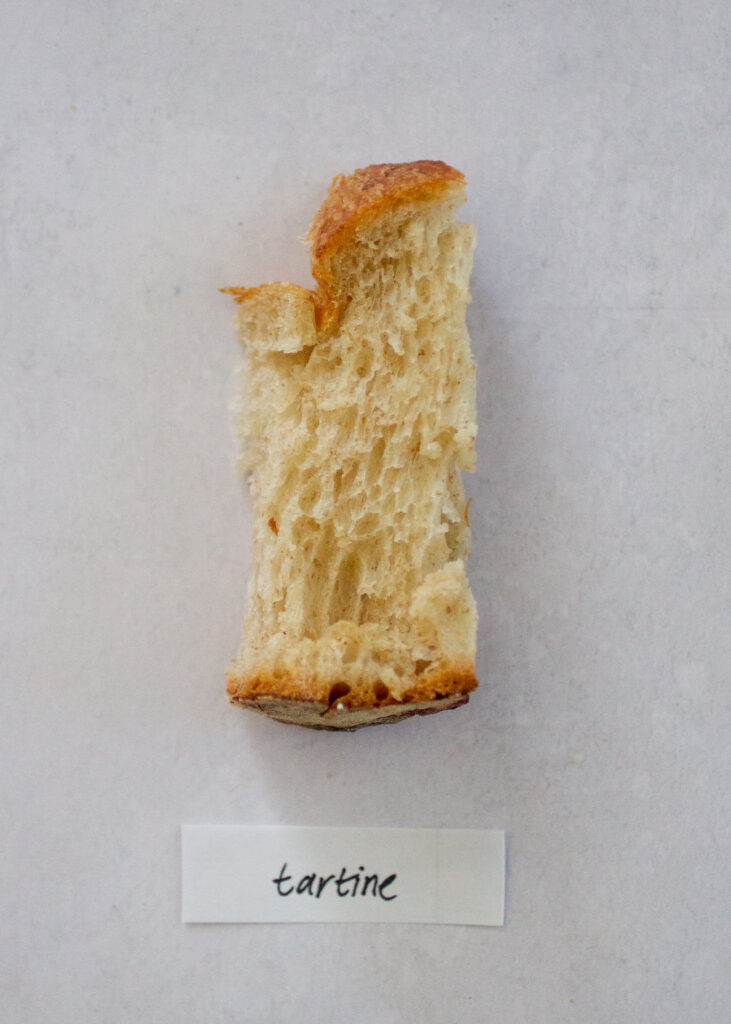Tartine sourdough bread.