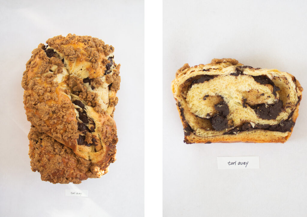 Tori Avey chocolate babka.