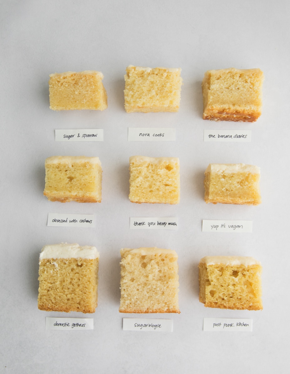 Best Vegan Vanilla Cake Bake Off